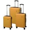 Proworld Cestovní kufr na kolečkách sada 3 ks 50/60/70cm žlutá Proworld Cestovní kufr na kolečkách sada 3 ks 50/60/70cm žlutá