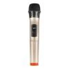 Puluz Bezdrátový dynamický mikrofon UHF PU628J 3,5 mm (zlatý) Puluz Bezdrátový dynamický mikrofon UHF PU628J 3,5 mm (zlatý)