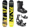 Raven Barracuda Carbon Lime snowboard + Raven Fastec FT360 black vázání + Raven Target ATOP obuv Raven Barracuda Carbon Lime snowboard + Raven Fastec FT360 black vázání + Raven Target ATOP obuv
