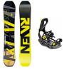 Raven Barracuda Carbon Lime snowboard + Raven FT360 black/lime vázání