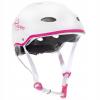 Raven F511 white/pink helma POUZE S (54-56 cm) (VÝPRODEJ)