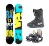 Raven Gravy junior mini snowboard + Beany Junior vázání + Beany Avenger BS boty Raven Gravy junior mini snowboard + Beany Junior vázání + Beany Avenger BS boty