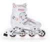 Raven Pulse white/pink kolečkové inline brusle - 1x vyzkoušeno