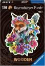 Ravensburger DŘEVO Puzzle 150 dílků Barevná liška 27x20cm skládačka