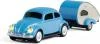 Carson VW Beetle modré RTR 1:87 RC auto s přívěsem