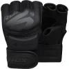 RDX Tréninkové rukavice F15 MMA černé L RDX Tréninkové rukavice F15 MMA černé L