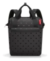 Reisenthel Allrounder R Glossy dots black městský batoh Reisenthel Allrounder R Glossy dots black městský batoh