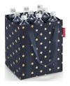Reisenthel Bottlebag Metallic Dots Blue taška na lahve