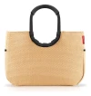 Reisenthel Loopshopper L Frame Raffia black kabelka Reisenthel Loopshopper L Frame Raffia black kabelka
