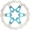 Reverse Brzdový kotouč 160 mm, 6 děr, Alloy/Steel, Light Blue