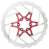 Reverse Brzdový kotouč 180 mm, 6 děr, Alloy/Steel, Red Reverse Brzdový kotouč 180 mm, 6 děr, Alloy/Steel, Red