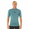 RIP CURL Pánské lycrové triko WAVES, krátký rukáv RIP CURL Pánské lycrové triko WAVES, krátký rukáv