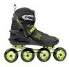 Roces PIC X Black/Lime pánské kolečkové brusle POUZE UK 9.0, EU 43, 28,5 cm (VÝPRODEJ)