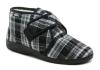 Rogallo 4372-009 šedá kostka pánské zimní papuče Rogallo 4372-009 šedá kostka pánské zimní papuče