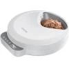 Rojeco Krmítko pro kočky F26 4 Meals Button Version s 2 ledovými balíčky (bílé)