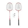 RULYT Sulov červený badmintonový set 2x raketa 2x míček vak