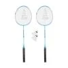RULYT Badmintonový set Sulov 2x raketa 2x míček vak - světle modrý