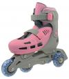 Truly TRISKATE BASIC růžové dětské brusle