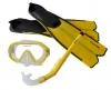 CALTER KIDS S06+M168+F41 PVC, žlutý Potápěčský set CALTER KIDS S06+M168+F41 PVC, žlutý Potápěčský set