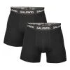 Salming 2-Pack Cotton Boxer Black Salming 2-Pack Cotton Boxer Black