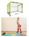 Salming Campus 900 Goal Cage Fluo Green + SKILLS ZONE střelecká deska (15x)