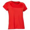 Salming Laser Tee Women Poppy Red Melange