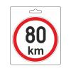 Samolepka omezená rychlost 80km/h (110 mm)