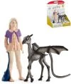 Schleich Harry Potter set figurka Lenka Láskorádová a mládě Testrála plast