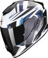 Scorpion EXO-1400 EVO Air Shell bílo-modrá XS integrální helma na motorku Scorpion EXO-1400 EVO Air Shell bílo-modrá XS integrální helma na motorku
