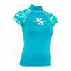 Scubapro Dámské lycrové triko RASHGUARD CARIBBEAN UPF50, krátký rukáv