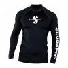 Scubapro Pánské lycrové triko RASHGUARD BLACK UPF50, dlouhý rukáv Scubapro Pánské lycrové triko RASHGUARD BLACK UPF50, dlouhý rukáv