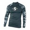Scubapro Pánské lycrové triko RASHGUARD GRAPHITE UPF50, dlouhý rukáv Scubapro Pánské lycrové triko RASHGUARD GRAPHITE UPF50, dlouhý rukáv