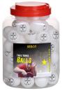 Sedco Míčky na stolní tenis for TRAINING 1* CELL FREE 60ks - dóza - bílé