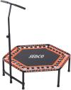Sedco Trampolína fitness s madlem HEXAGON 122 cm POUZE Oranžová (VÝPRODEJ)