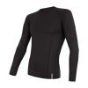 SENSOR Coolmax Tech pánské černé triko dl.rukáv