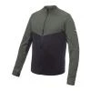 SENSOR Coolmax Thermo pánská mikina celozip Černá/olive Green SENSOR Coolmax Thermo pánská mikina celozip Černá/olive Green