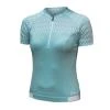 Sensor Cyklo Tour Mint Wave dámský cyklistický dres