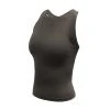 SENSOR Infinity Eco dámský crop top Olive Green SENSOR Infinity Eco dámský crop top Olive Green