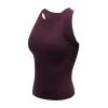 SENSOR Infinity Eco dámský crop top Port Red SENSOR Infinity Eco dámský crop top Port Red