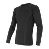 Sensor Merino Active Černá pánské funkční tričko Sensor Merino Active Černá pánské funkční tričko