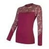 Sensor Merino Impress Lilla/feather dámské funkční tričko