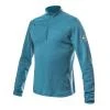 SENSOR Merino Upper pánská mikina zip mint blue SENSOR Merino Upper pánská mikina zip mint blue