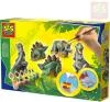 SES Creative Sádroví dinosauři kreativní set k odlévání z gumové formy SES Creative Sádroví dinosauři kreativní set k odlévání z gumové formy