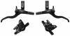 Shimano brzda kotoučová MT410 černá přední a zadní/J-kit,komplet bez kotoučů