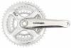 Shimano kliky FC-M191-S 170mm 48x38x28 zubů, stříbrné, bez krytu, 8 speed, pro osu čtyřhran Shimano kliky FC-M191-S 170mm 48x38x28 zubů, stříbrné, bez krytu, 8 speed, pro osu čtyřhran