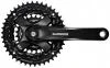 Shimano kliky Tourney FC-TY301-L 175mm 42-34-24 zubů, černé Shimano kliky Tourney FC-TY301-L 175mm 42-34-24 zubů, černé