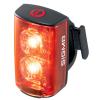 SIGMA Blikačka zadní BUSTER RL80 USB, černá