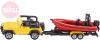Siku Auto jeep Wrangler set s člunem model kov 1658