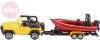 Siku Auto jeep Wrangler set s člunem model kov 1658