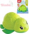 Simba Baby želvička do vody 11cm na baterie s vodotryskem plast pro miminko